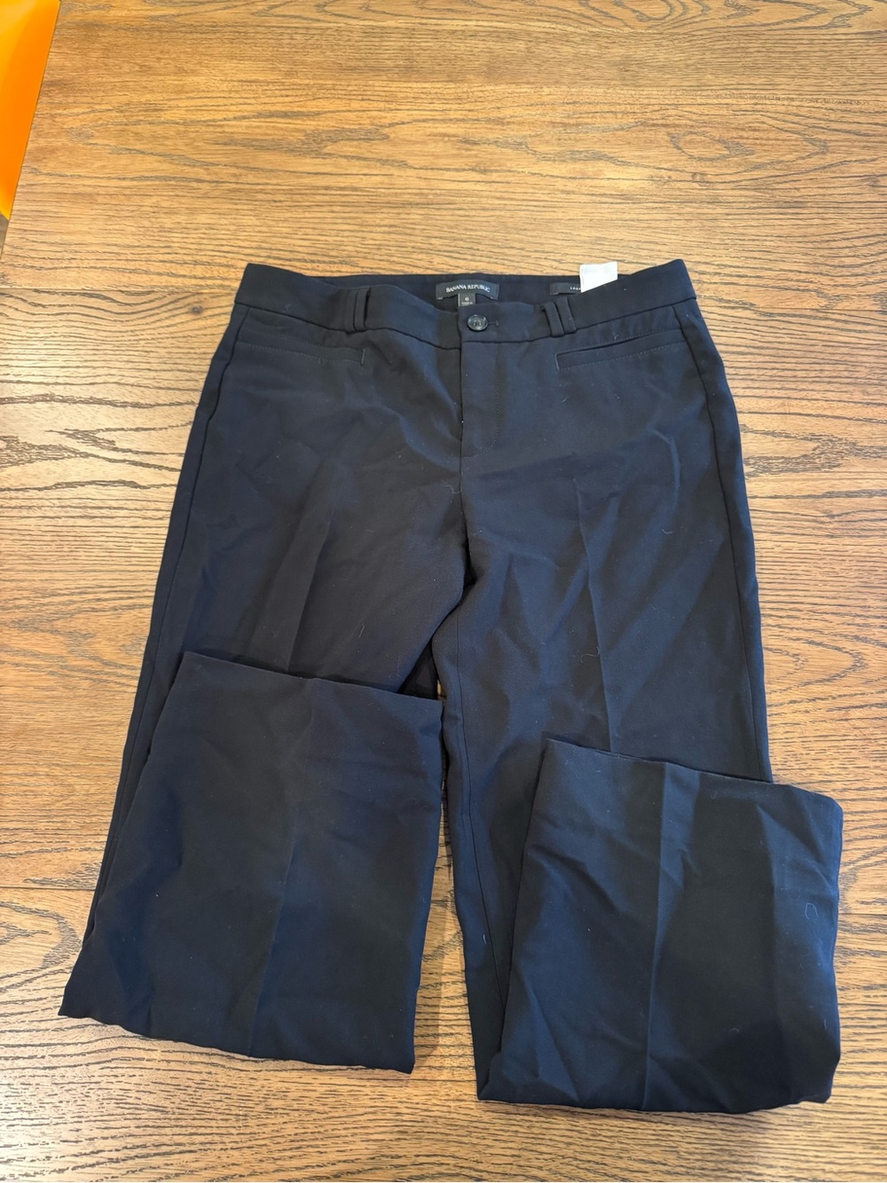 Banana Republic Navy Logan Crop Pants